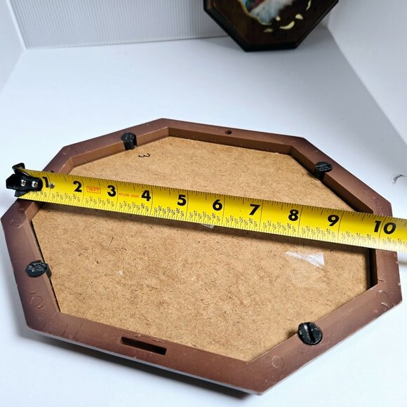 Vintage Frame British Registered Design 1960s Faux Wood Set 5X7 and 8X10 - Picture 5 of 9